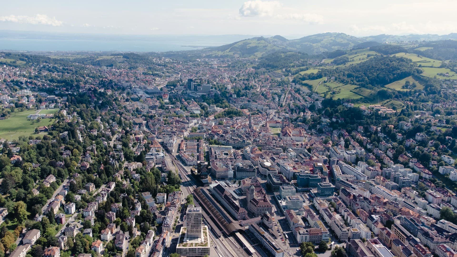 St. Gallen aerial